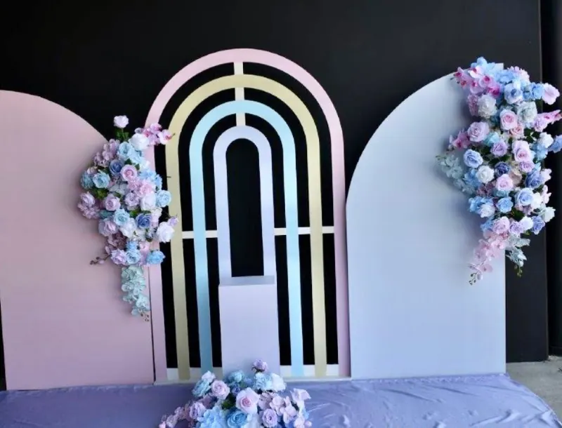 Pastel Rainbow Backdrop for Rainbows backdrop