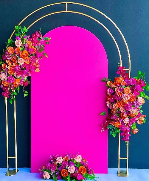 Pink And Orange for pink backdrop