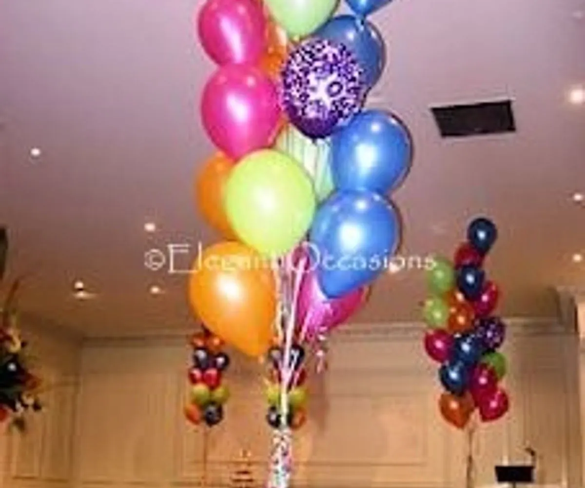 Bunches of balloons