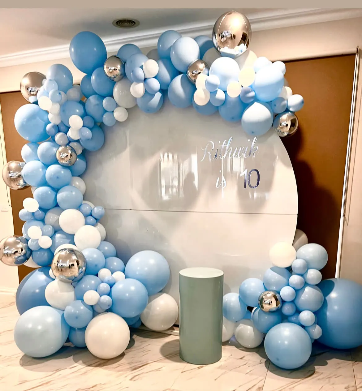 Balloon Garland Backdrop for Round balloon backdrop