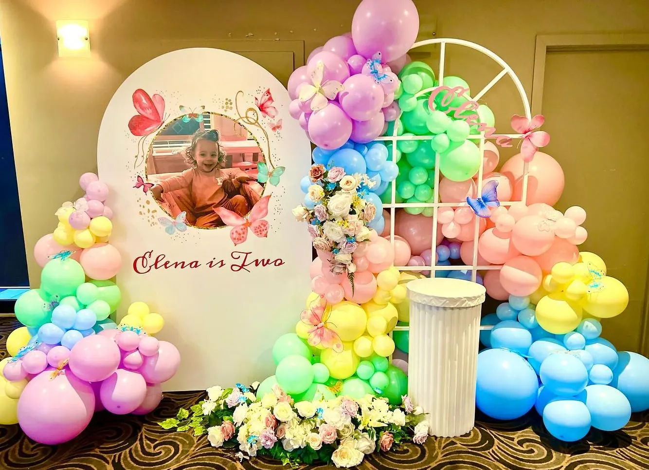 Butterfly Theme Backdrop for Butterfly backdrop