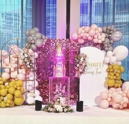 Elaborate Backdrop for birthday backdrop