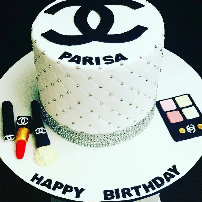 Coco Chanel Themed Birthday for Coco Chanel Cake