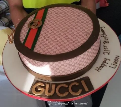 Gucci Themed Cake for Gucci Cake