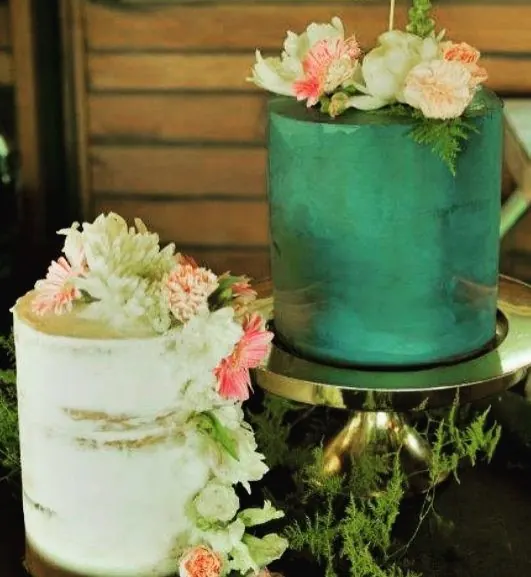 His and hers cake for His and hers cake