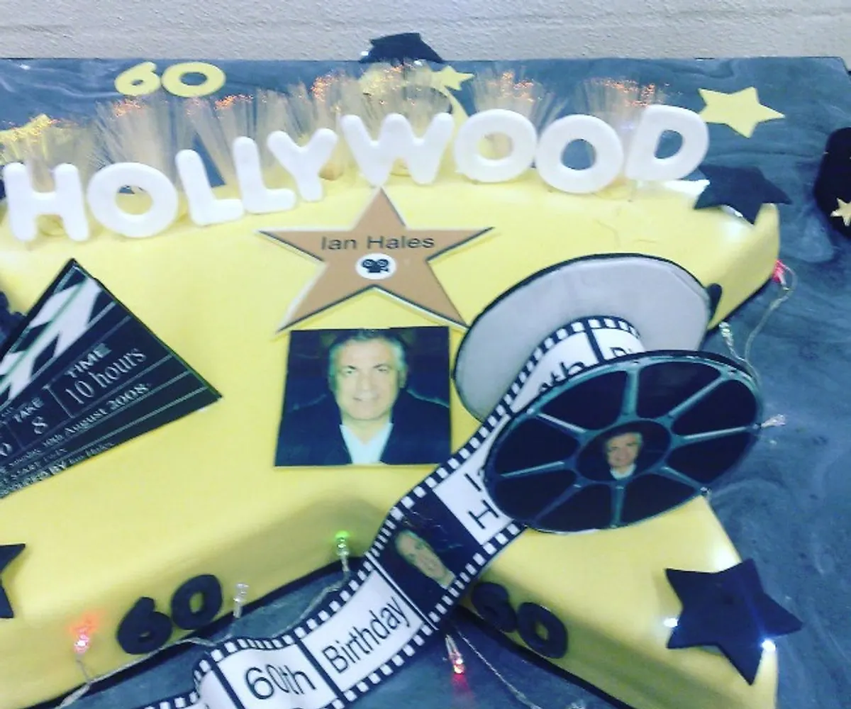 Movie themed cake