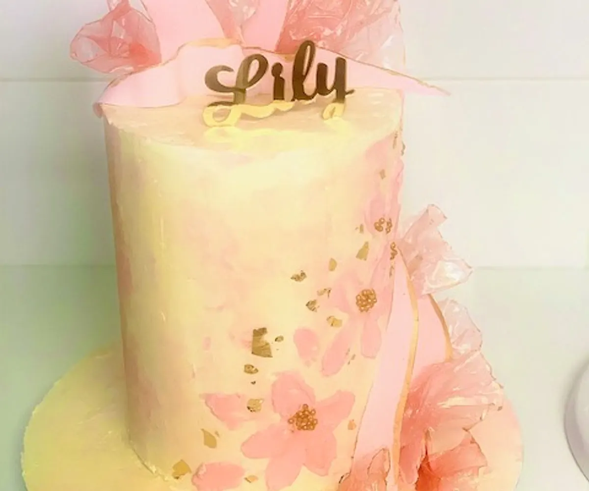 Ricepaper sails cake