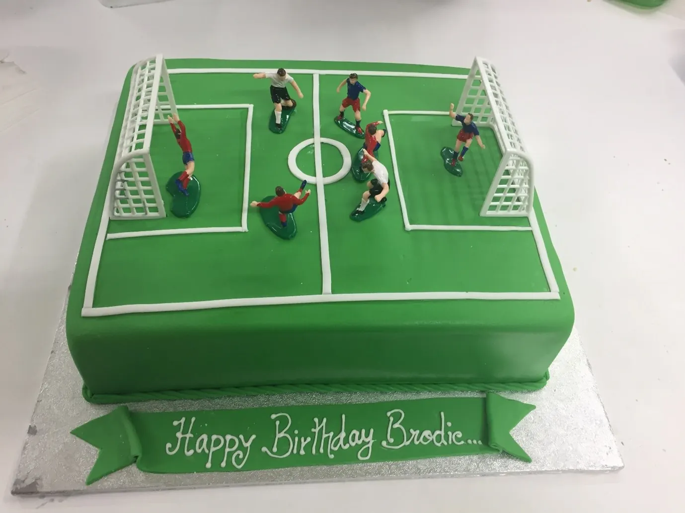 Netball Cake for Netball themed cake