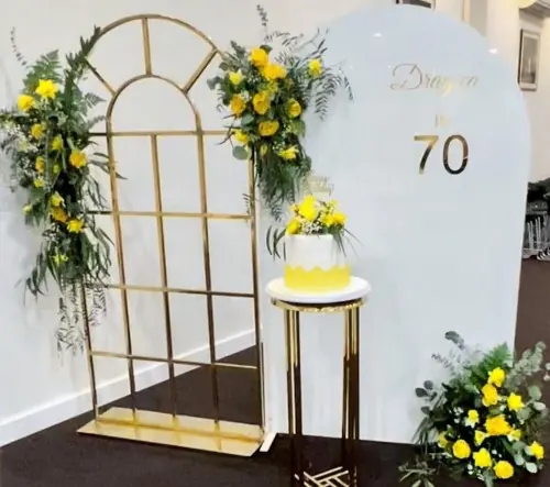 Gold And Yellow for yellow backdrop flowers