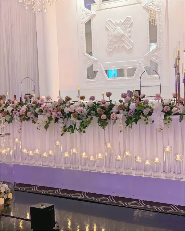 Silk Florals And Candles for Silk florals and candles