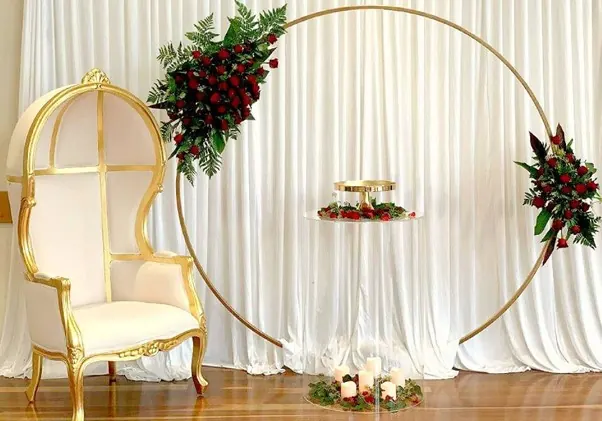 Circle Arch Backdrop for Circle of love