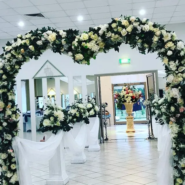 Floral Arch for Heart shaped Floral arch