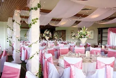 Wedding Ceiling Decor for Sails and Lights