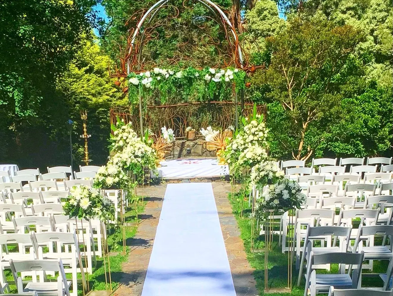 Cupola Wedding Decor for Rotunda wedding