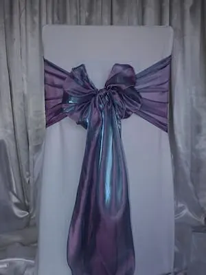 Chair sash- two tone lilac for Chair sash- two tone lilac
