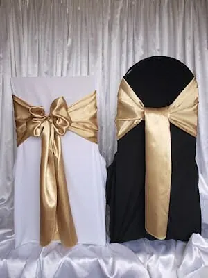 Gold satin sash for Gold satin sash