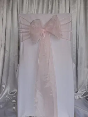 Ice pink organza sash for Ice pink organza sash