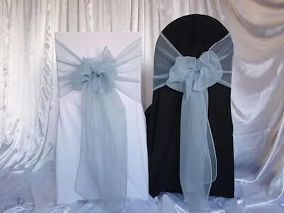 Light blue organza sash for Light blue organza sash