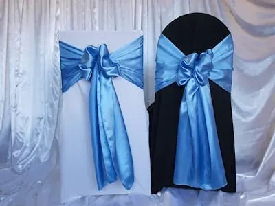Light blue satin sash for Light blue satin sash