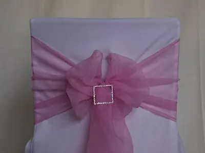 Pink organza sash for Pink organza sash