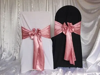 Rose gold / Dusty Pink satin sash for Rose gold / Dusty Pink satin sash