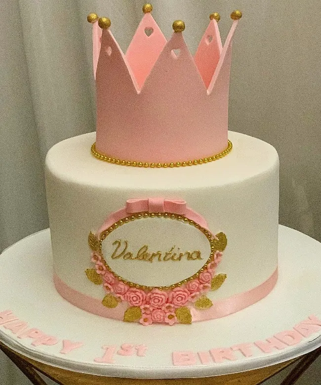 Crown Cake for Princes cake