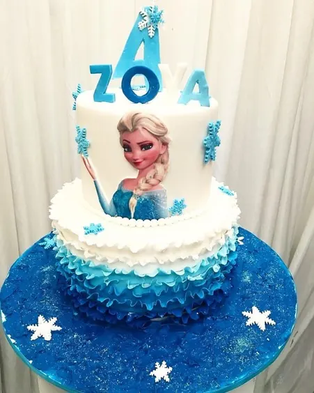 Elsa Cake for Frozen themed cake