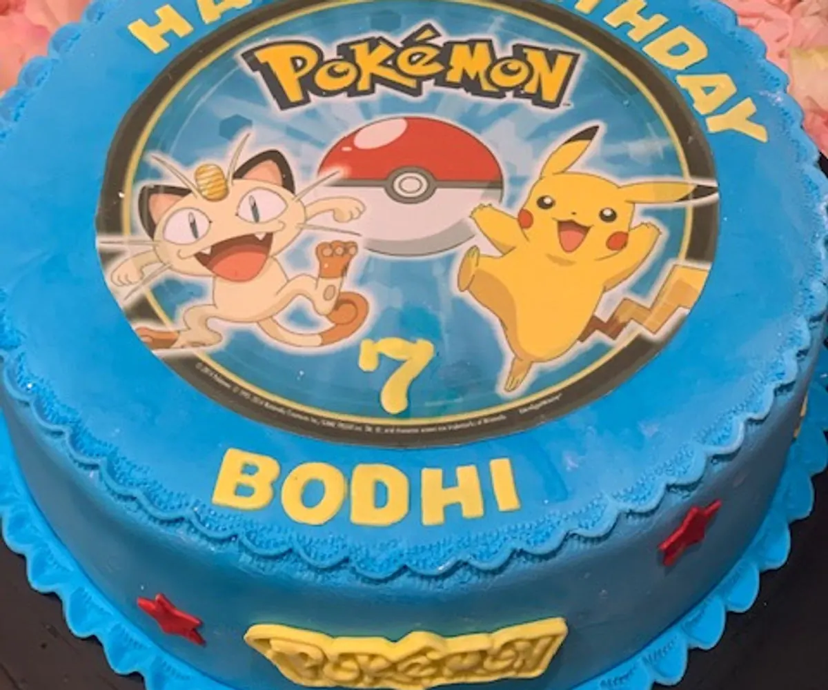 Pok&eacute;mon cake