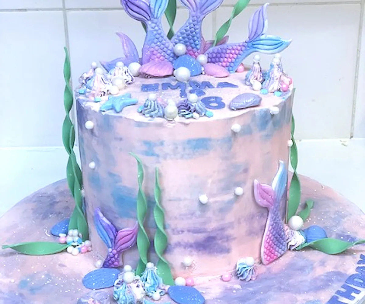 Mermaid cake