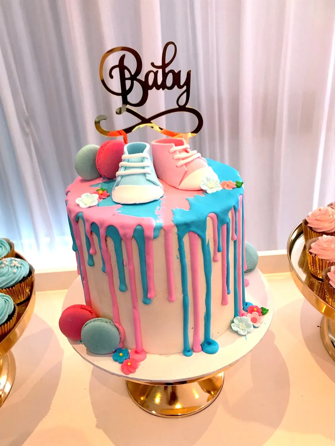 Baby Shower Cake for Bootie baby shower cake