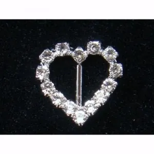 Diamante Heart Buckle for Diamante mini heart buckle
