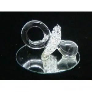 Baby Pacifier Ornament for Glass pacifier