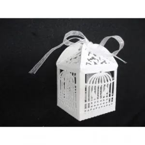 Bird-Cage Design Paper Favour Box - for Bird-Cage Design Paper Favour Box -
