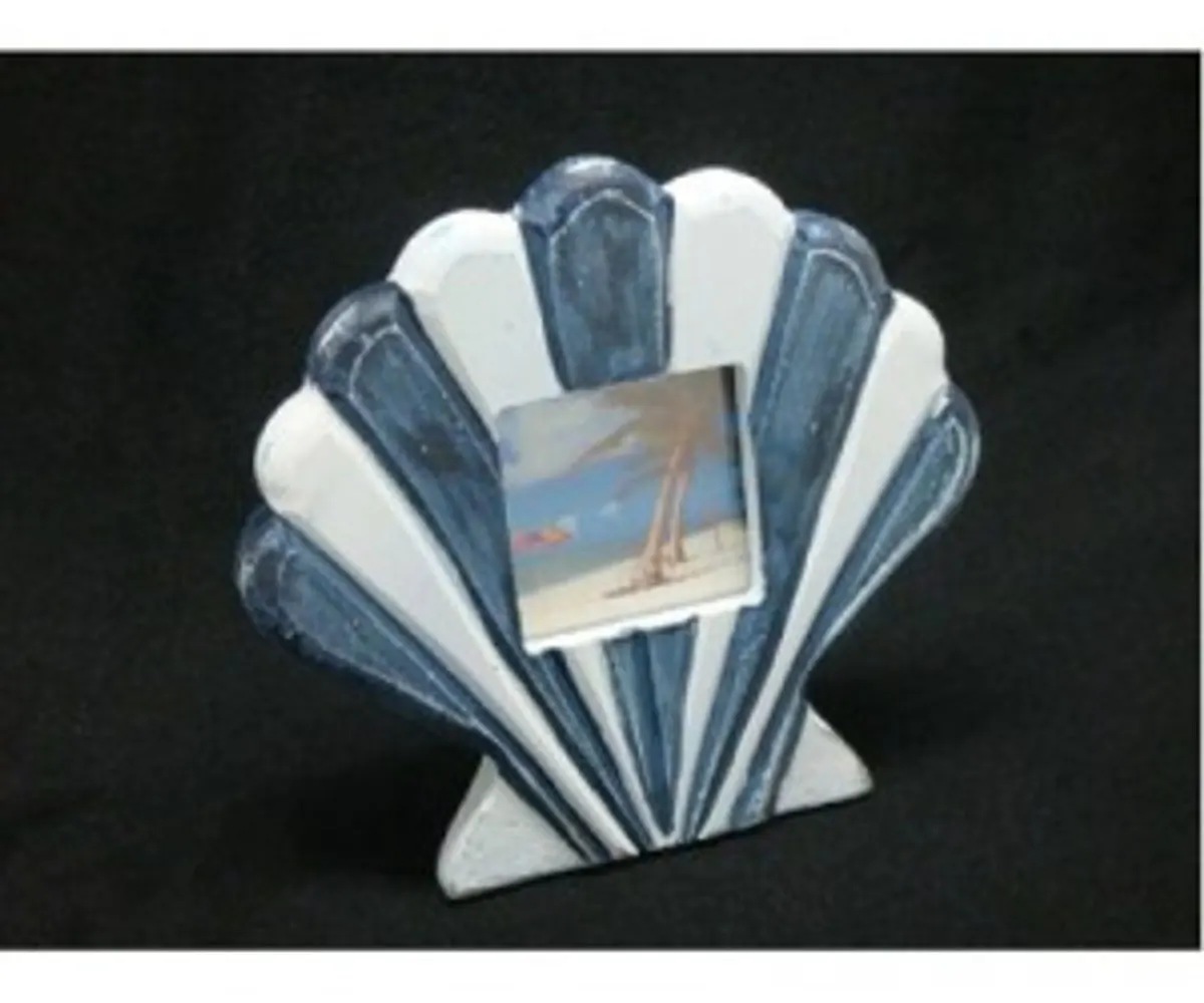 mini  shell picture frame 