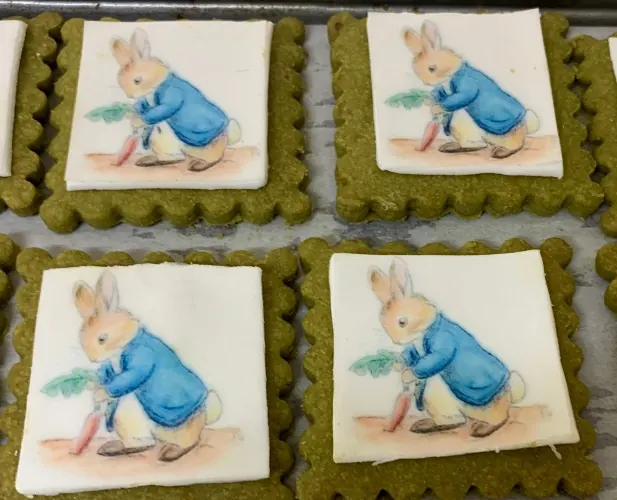 Peter Rabbit Cookies for Personalised cookies