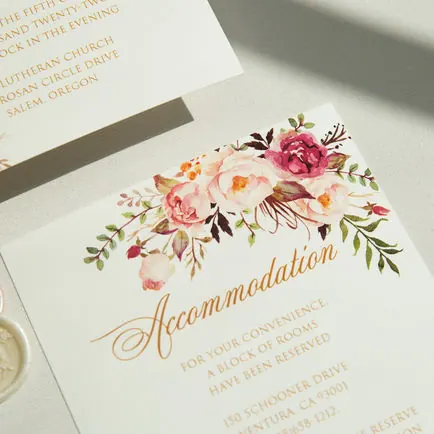 Flat Invitation Card Design 15