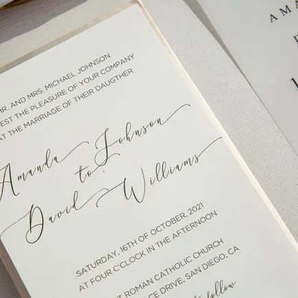 Flat Invitation Card Design 20