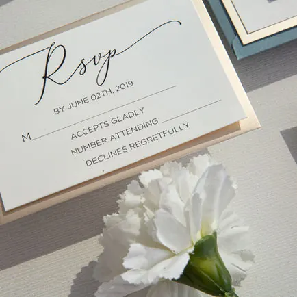 Flat Invitation Card Design 21