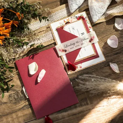 Flat Invitation Card Design 24