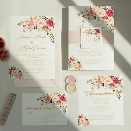 Flat Invitation Card Design 34