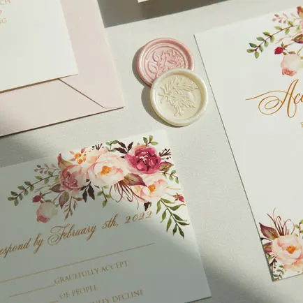 Flat Invitation Card Design 37
