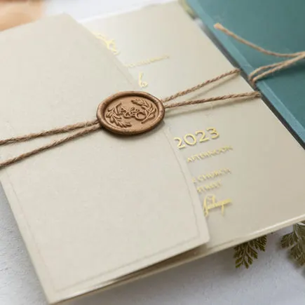 Laser-Cut Invitation Design 075
