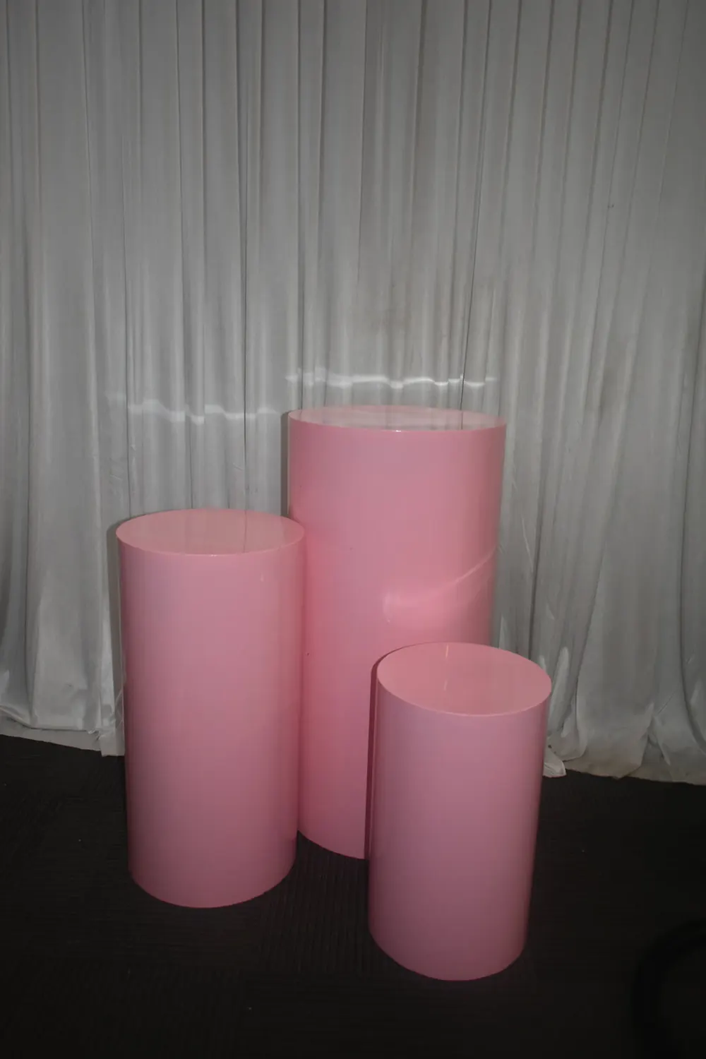 Pink Plinths for Pale Pink plinths