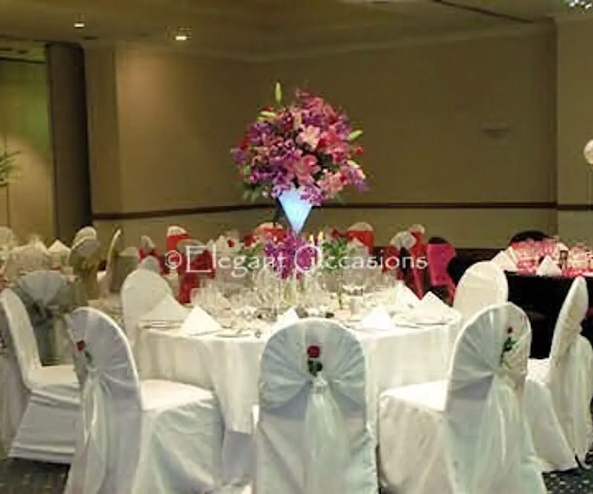 Martini vase centrepiece