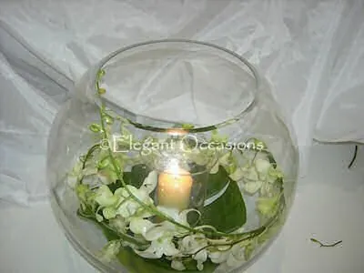 Fishbowl Vase for Glass rose bowl