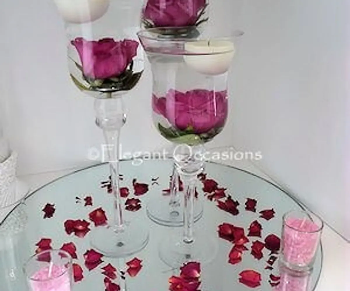 Our Trio of wine flutes can
