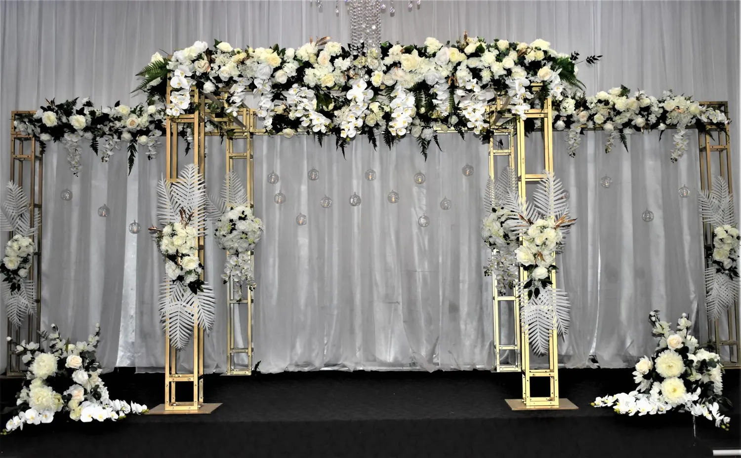 Gold floral Canopy for Gold floral Canopy