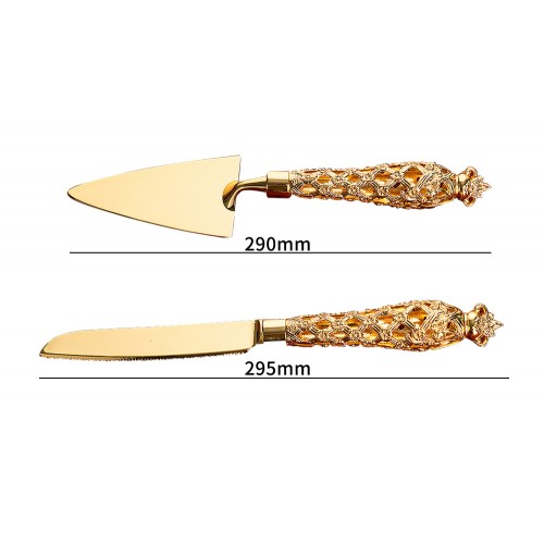 Gold Wedding Knife for Gold knife sets