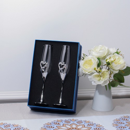 Hearts And Diamonds Glasses for wedding glasses with hearts