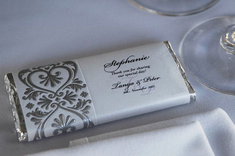 Personalised chocolates